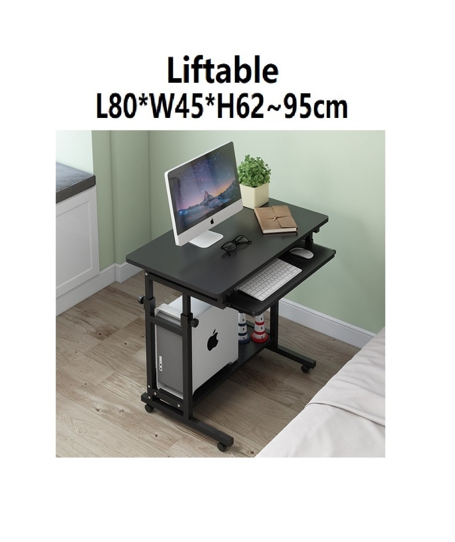 80cm*45cm W841 Liftable Computer desk Gaming Table Computer Desk Table ...
