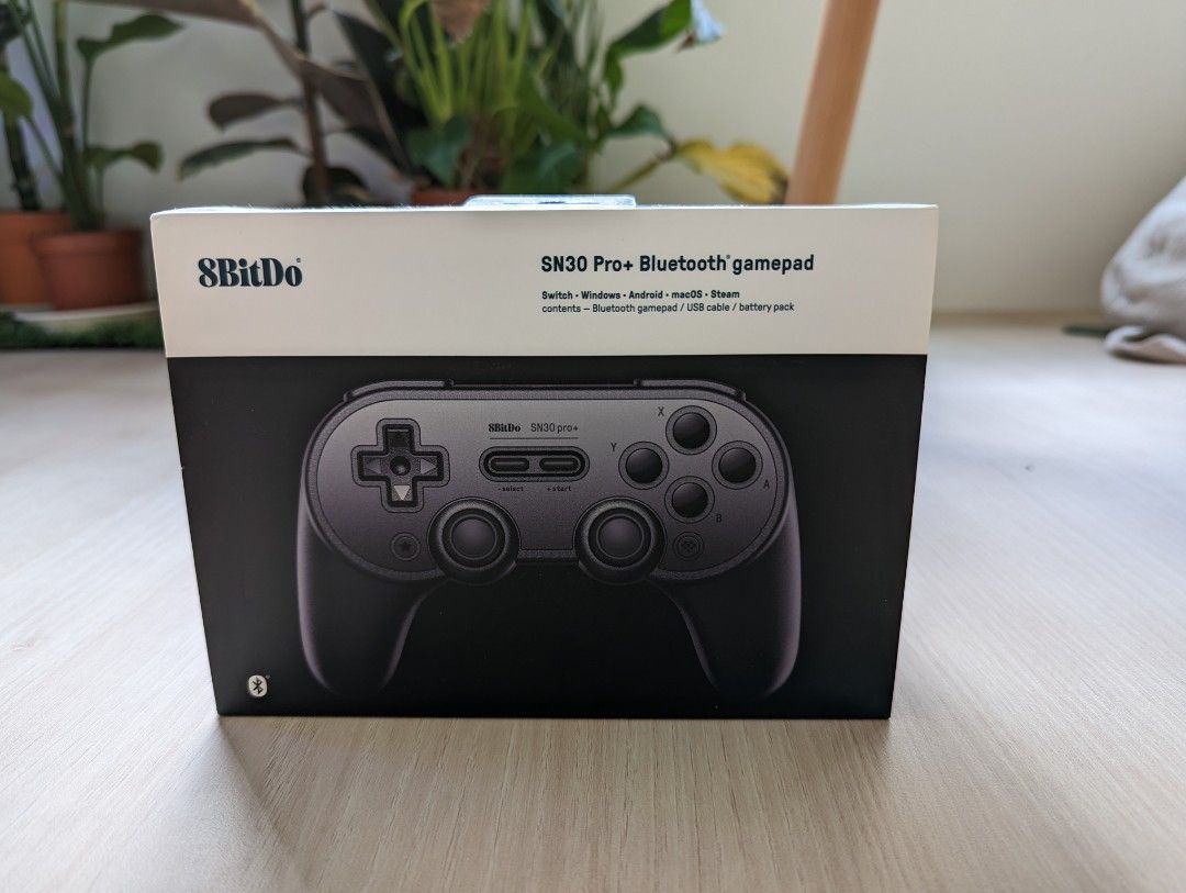 8bitdo SN30 pro+ controller gamepad, Video Gaming, Gaming Accessories ...