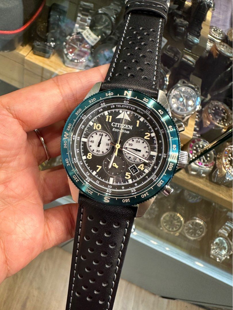 全新行貨有門市CITIZEN ECO-DRIVE WATCH 星晨光動能手錶CA4558-16E, 男