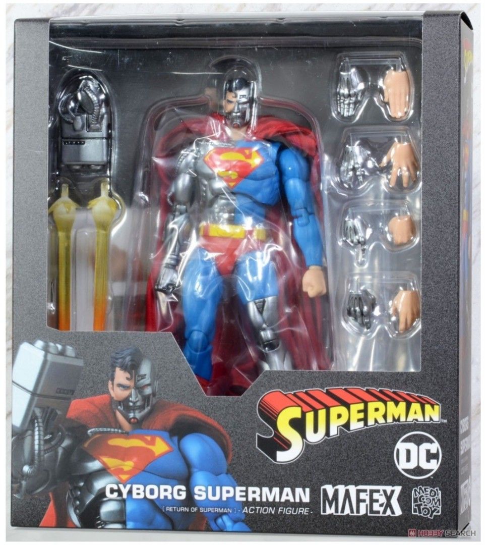 全新🔥旺角店現貨🔥Mafex DC Cyborg Superman 機械超人❗️Last One