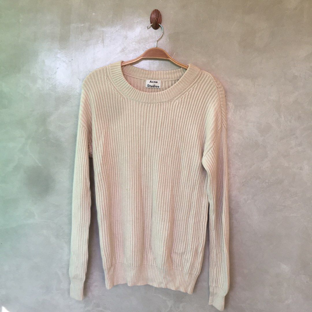 Acne samara wool sweater top