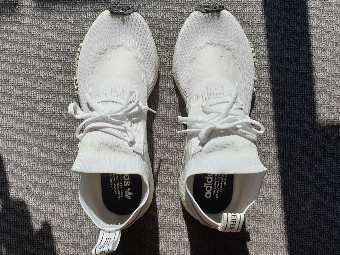 Nmd hot sale racer white