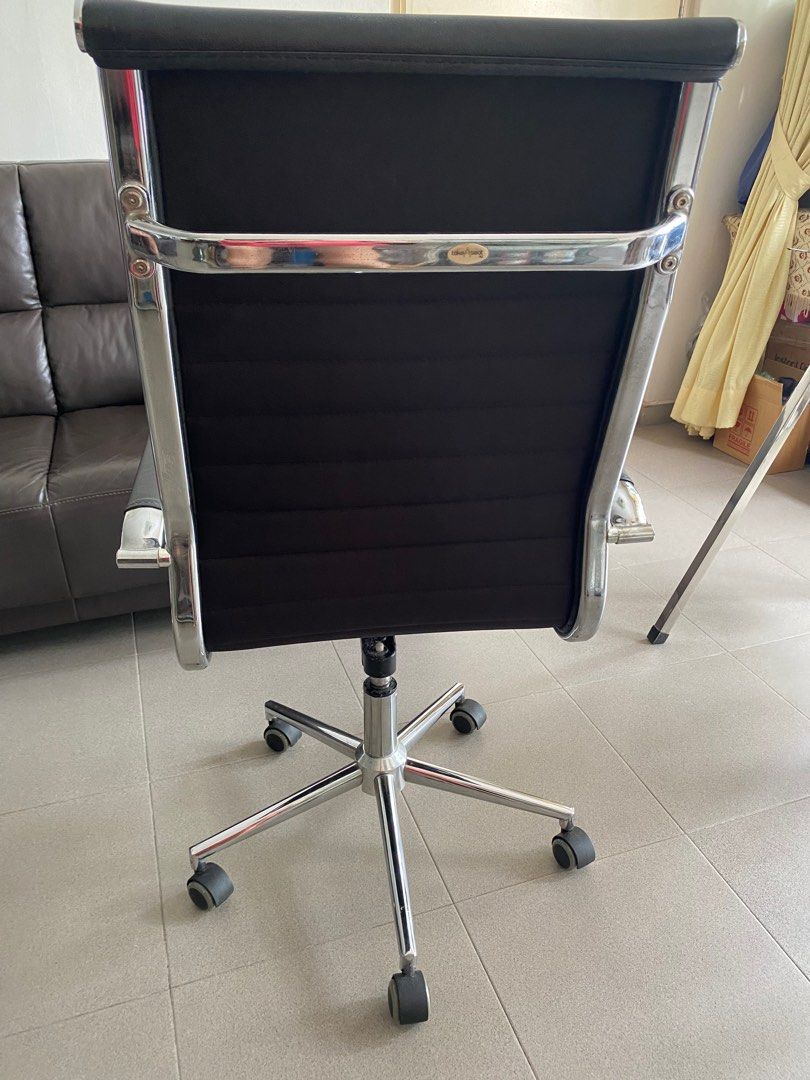 Adjustable (up & down) Office Chair, Furniture & Home Living, Furniture