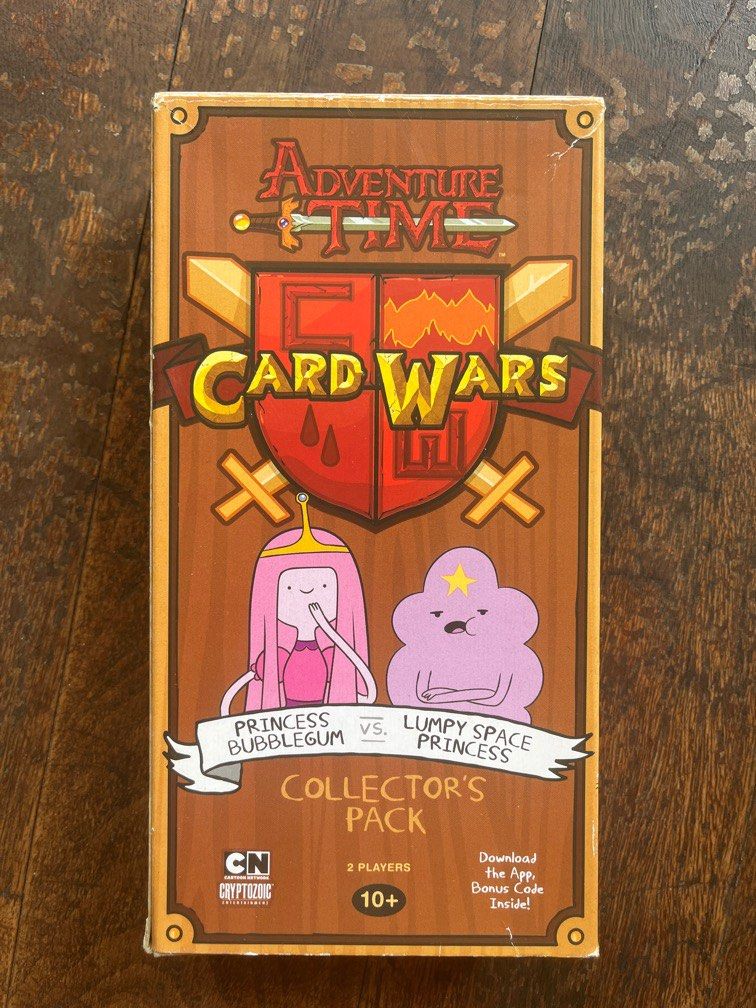 Adventure Time Card Wars Princess Bubblegum Lumpy Space Princess Card