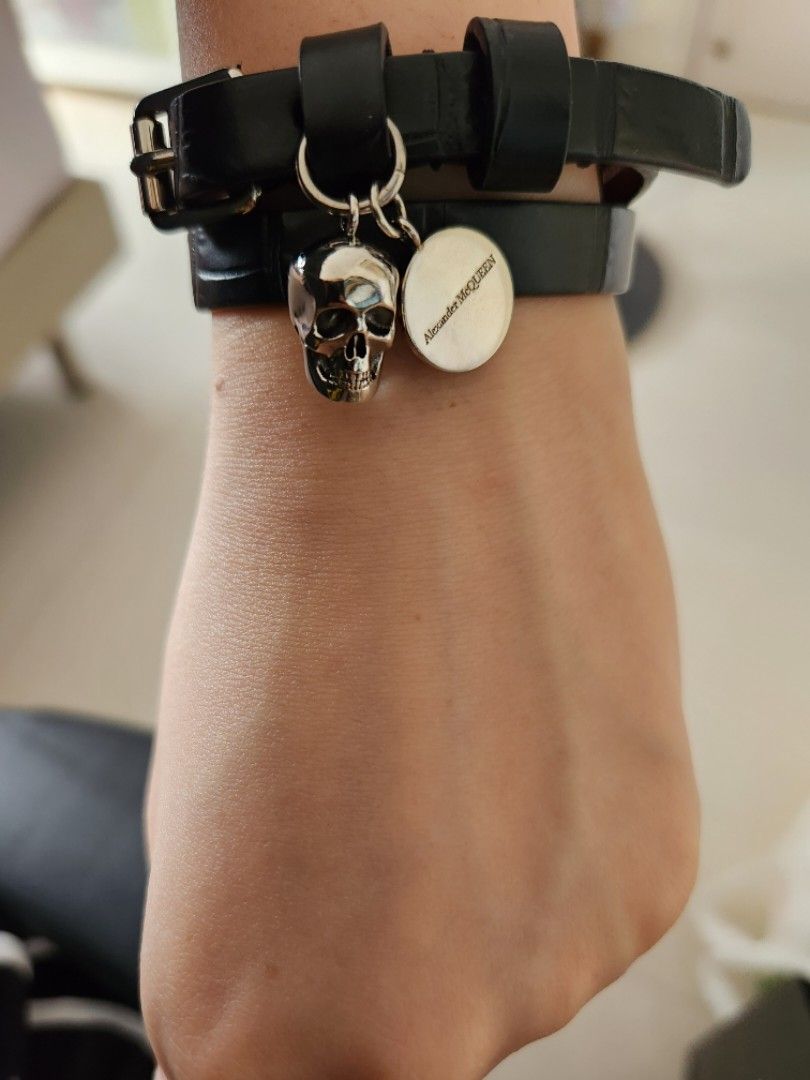 Alexander McQueen Double Wrap Bracelet