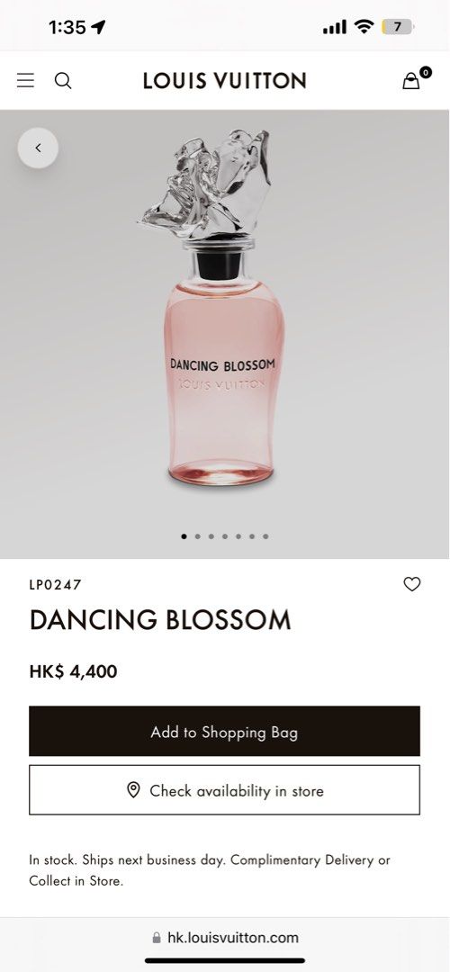 Tester Dancing Blossom by Louis Vuitton Eau de Parfum - 100ml