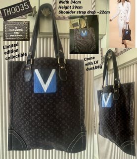 Louis Vuitton Volupte Beaute Gris Monogram Limited Black Canvas Satchel