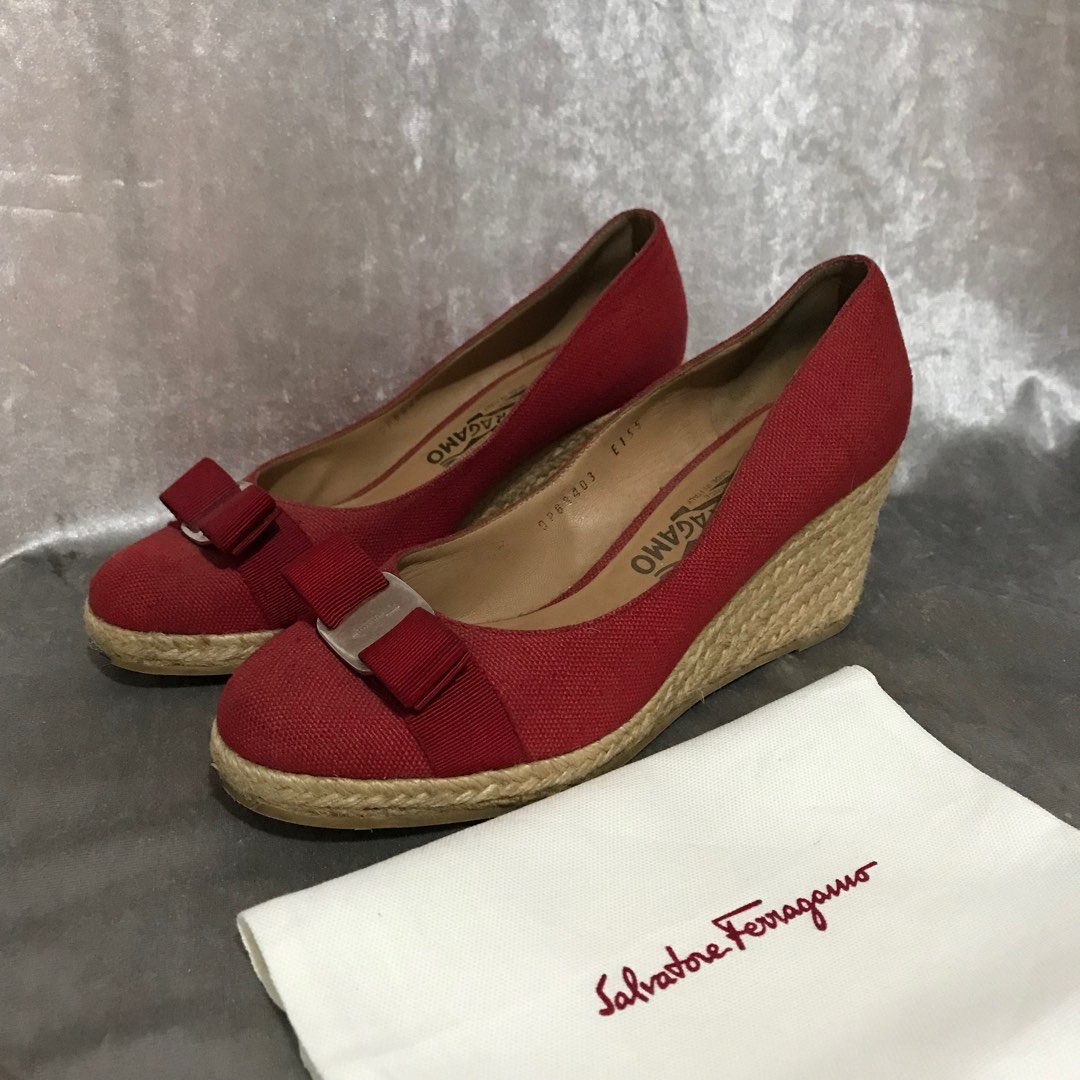 ferragamo wedges