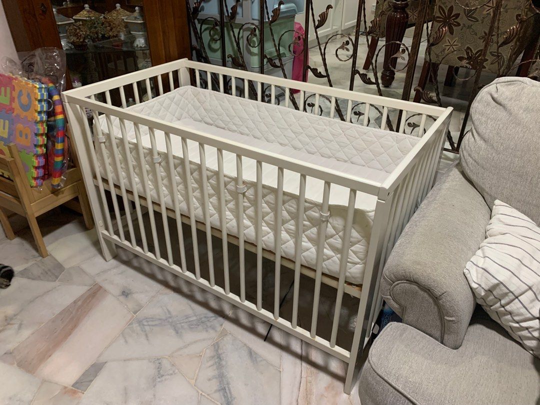 Baby Cot Ikea, Babies & Kids, Baby Nursery & Kids Furniture, Cots