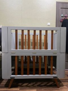 Baby crib ranjang bayi kayu custom kasur