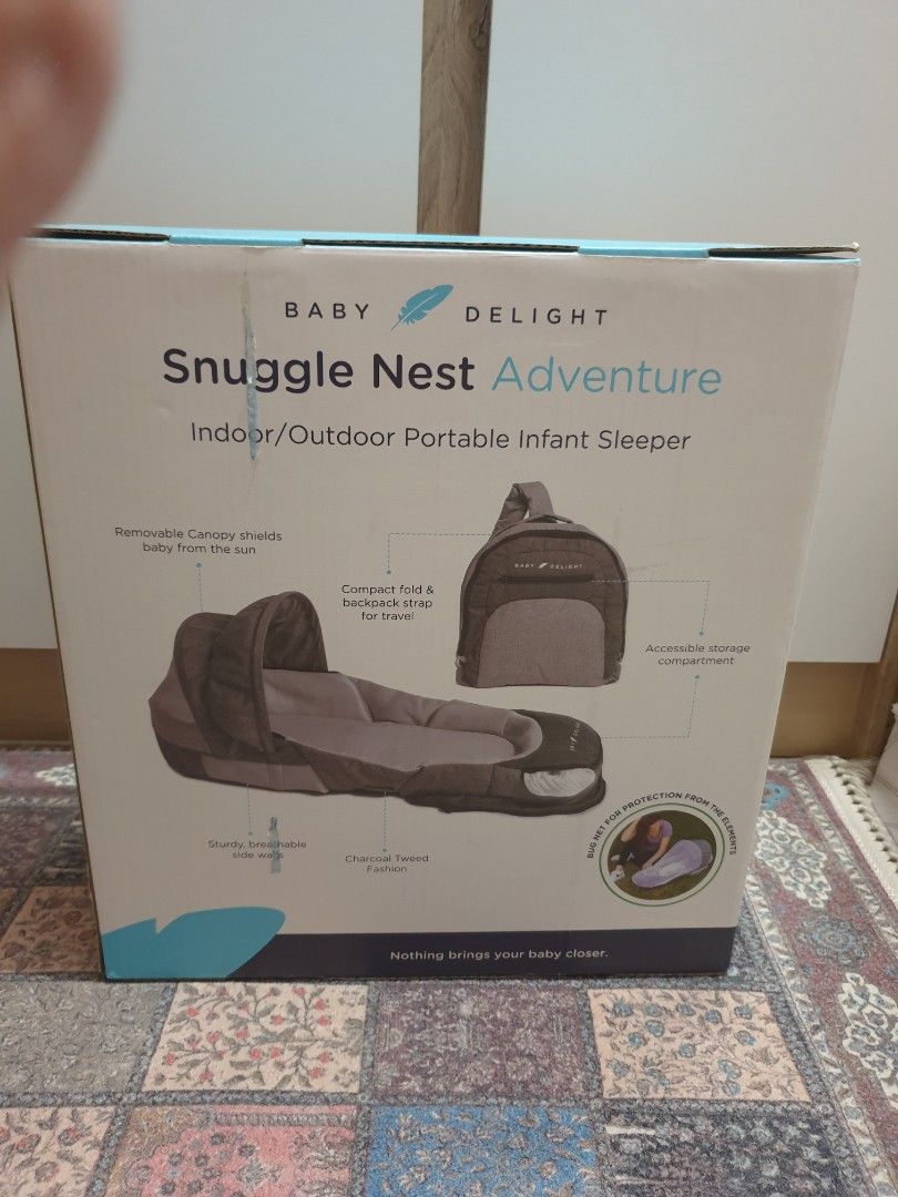 Baby Delight Snuggle Nest Adventure bassinet 0 6 months Babies