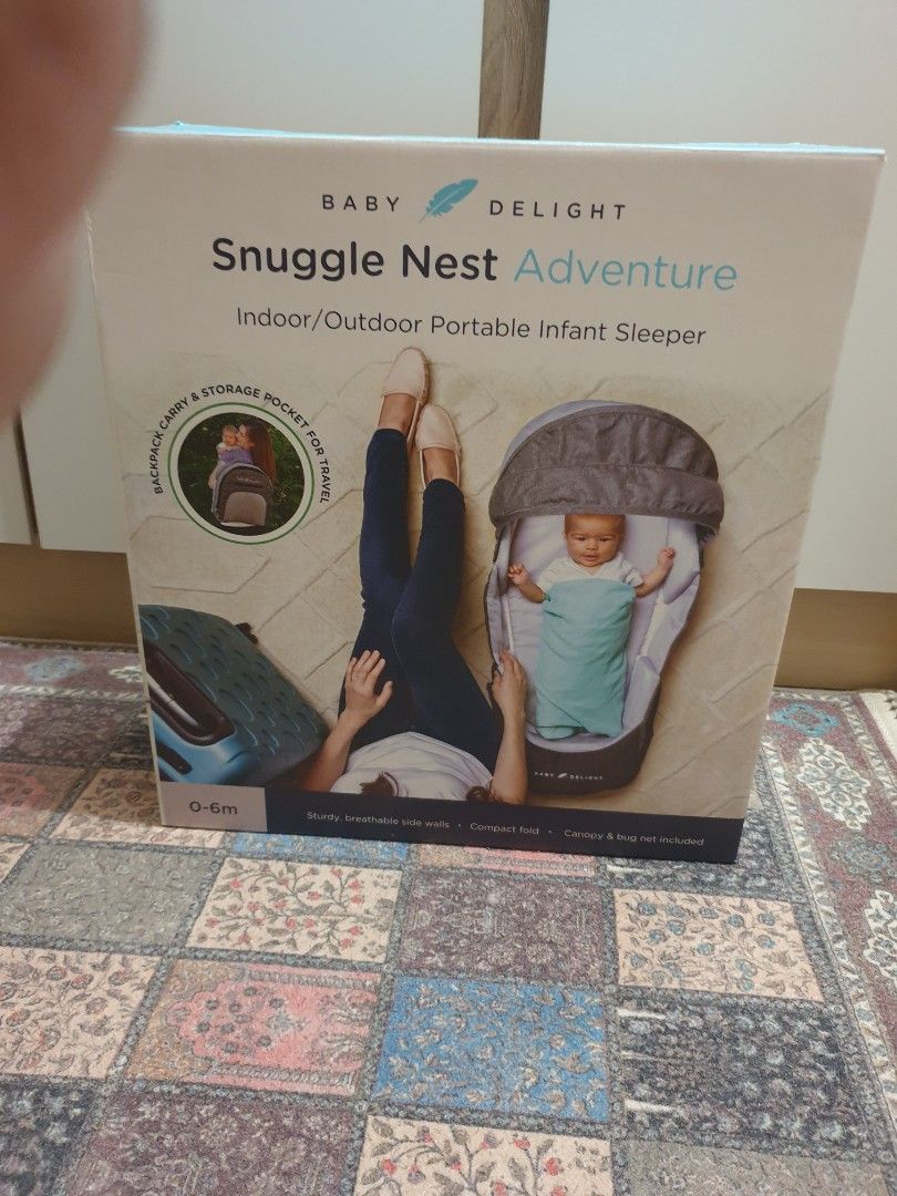 Baby Delight Snuggle Nest Adventure bassinet 0 6 months