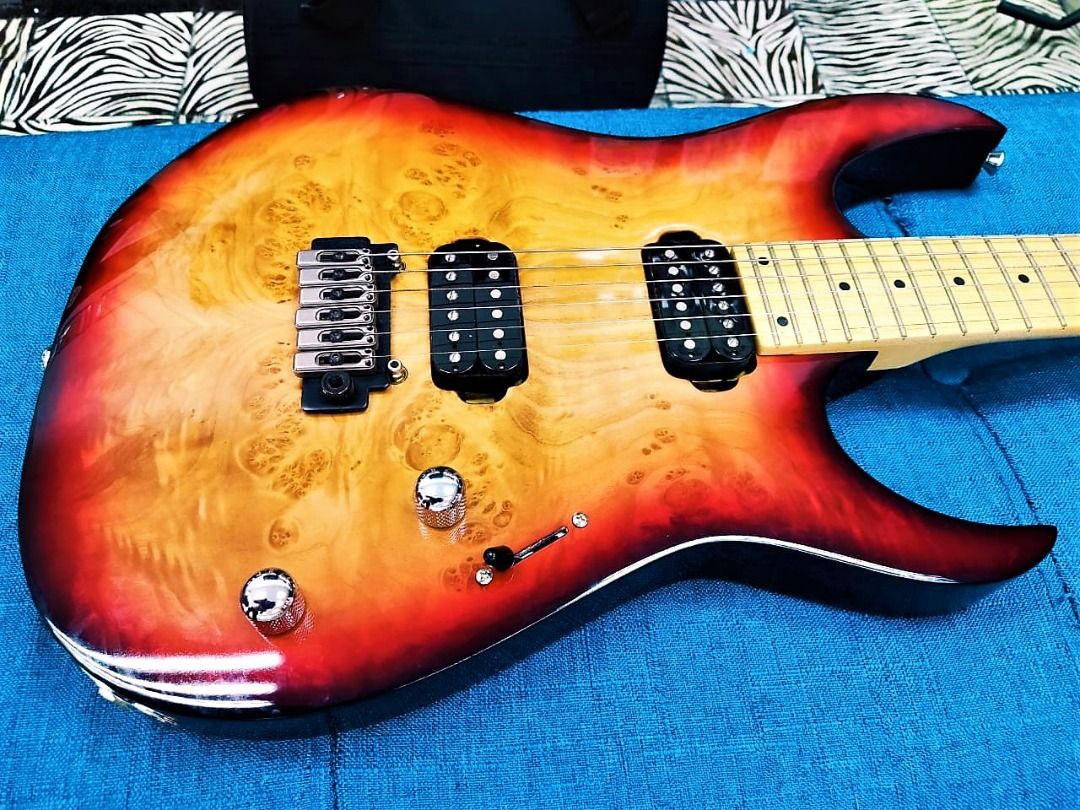 Bacchus Electric Guitar – GRACE-FT BM -RED-GRD (Made in Japan