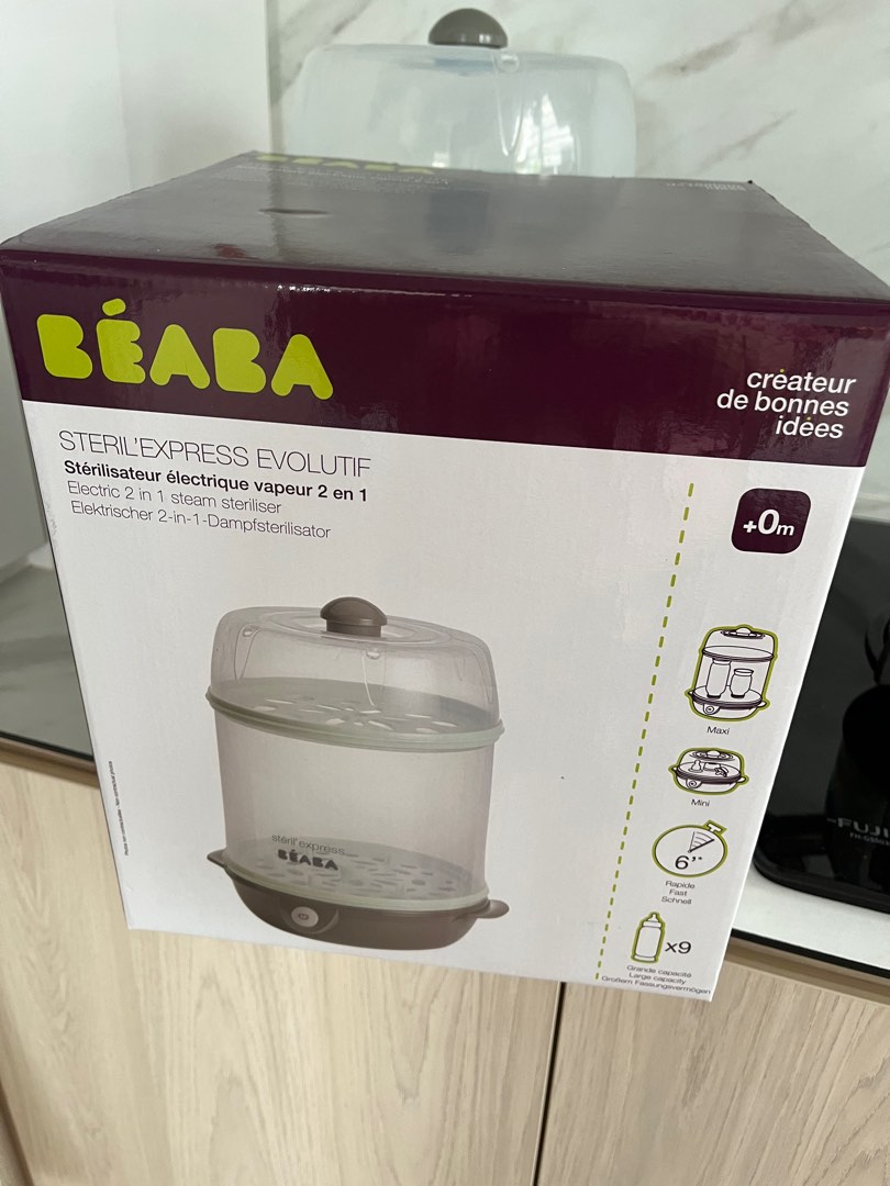 Beaba steam sterilizer, Babies & Kids, Nursing & Feeding, Breastfeeding ...