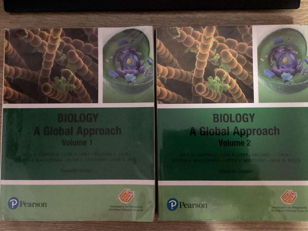 BIOLOGY A Global Approach Volume 1&2, Hobbies & Toys, Books & Magazines