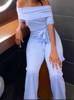 Blue Jumper Suit