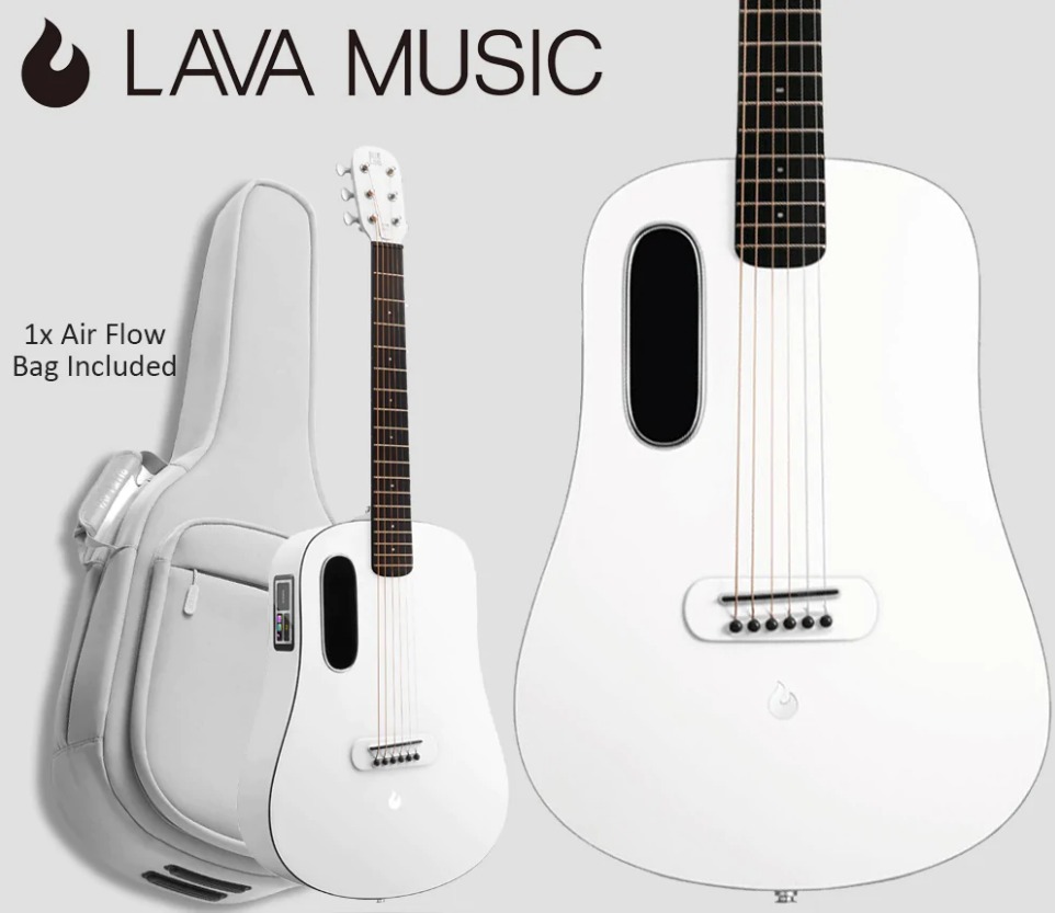 Blue Lava Guitar (with warranty) Open for sale, or trade with electric ...