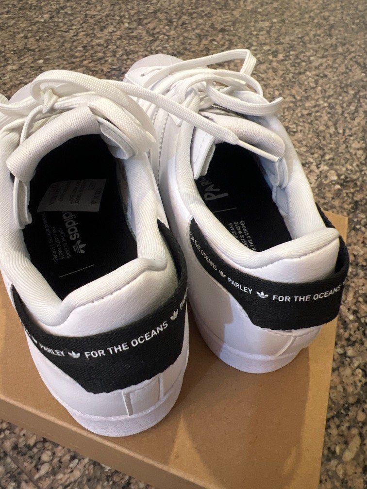 BNIB Adidas superstar parley black EU 38 UK5 US5.5 original sneakers,  Women's Fashion, Footwear, Sneakers on Carousell