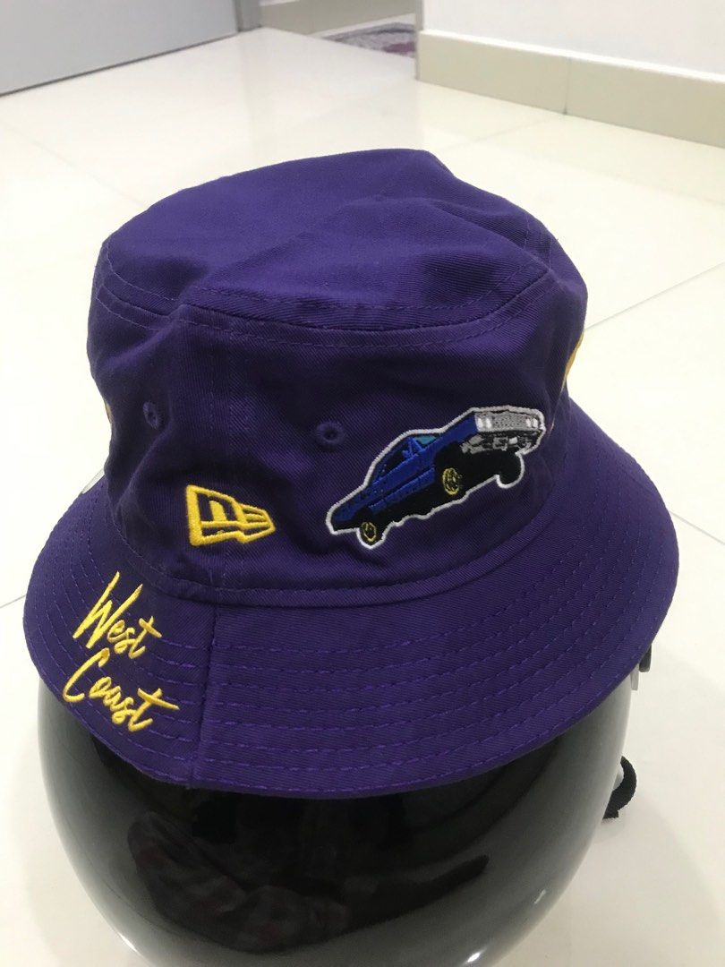 Bucket Hat New Era LA Lakers NBA, Men's Fashion, Watches & Accessories