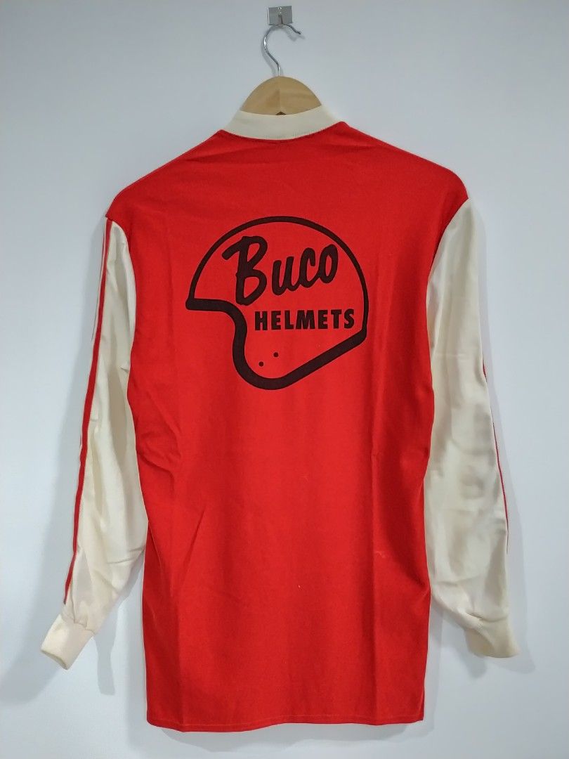 Vintage Buco Helmet Shirt, Men&rsquo;s Fashion, Activewear on Carousell