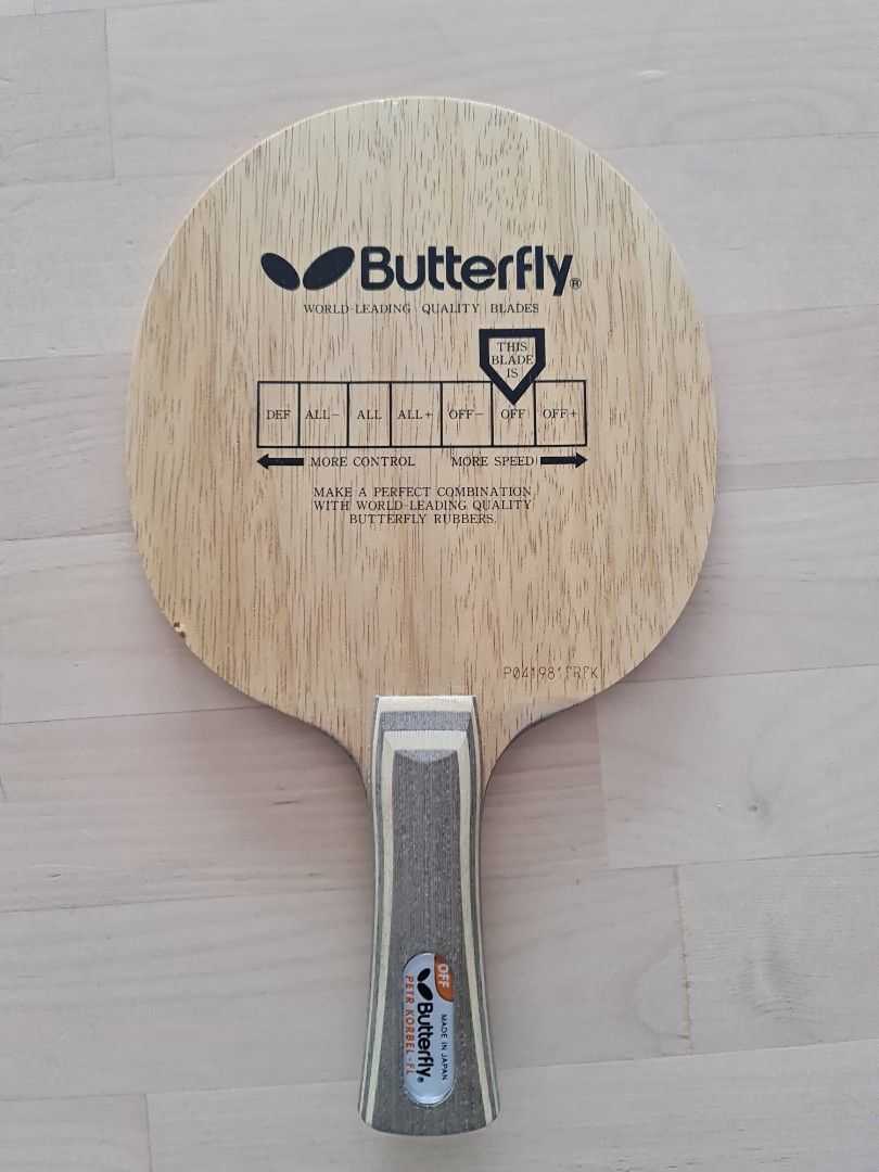 Butterfly Petr Korbel, Sports Equipment, Sports & Games, Racket & Ball ...