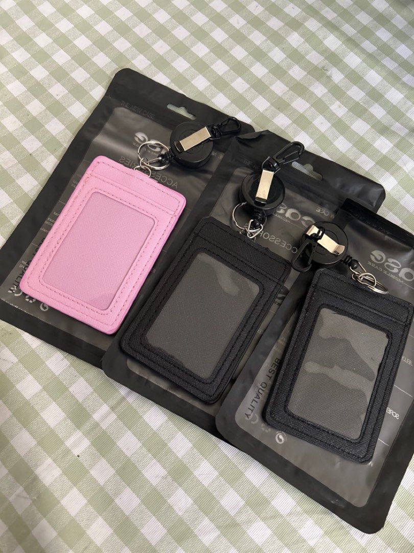 Retractable Card holder, Women's Fashion, Bags & Wallets, Wallets