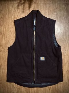 CARHARTT® Duck Vest後磅防風防潑水工裝背心外套