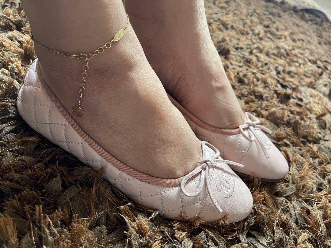 Chanel Doll Shoes, Women's Fashion, Footwear, Flats & Sandals on Carousell