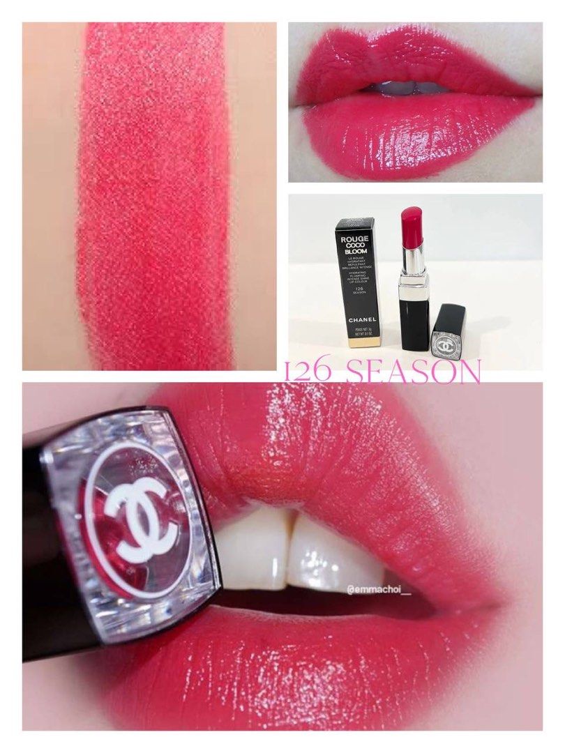 Chanel Rouge Coco Bloom Lip Colour for Spring 2021