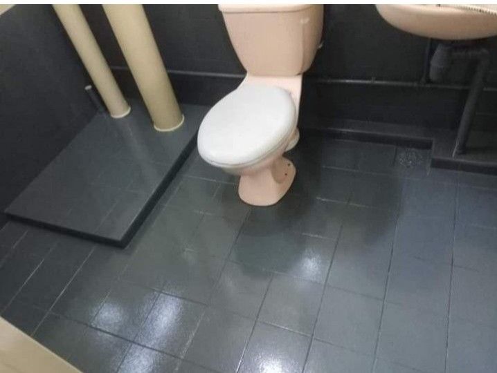 Cheap painting service/ Toilets floor & wall epoxy paint / Kitchen