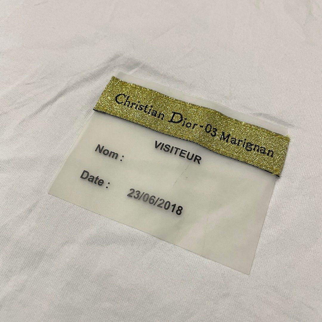 Vintage Christian Dior Sew on Replacement Label Tag  Etsy
