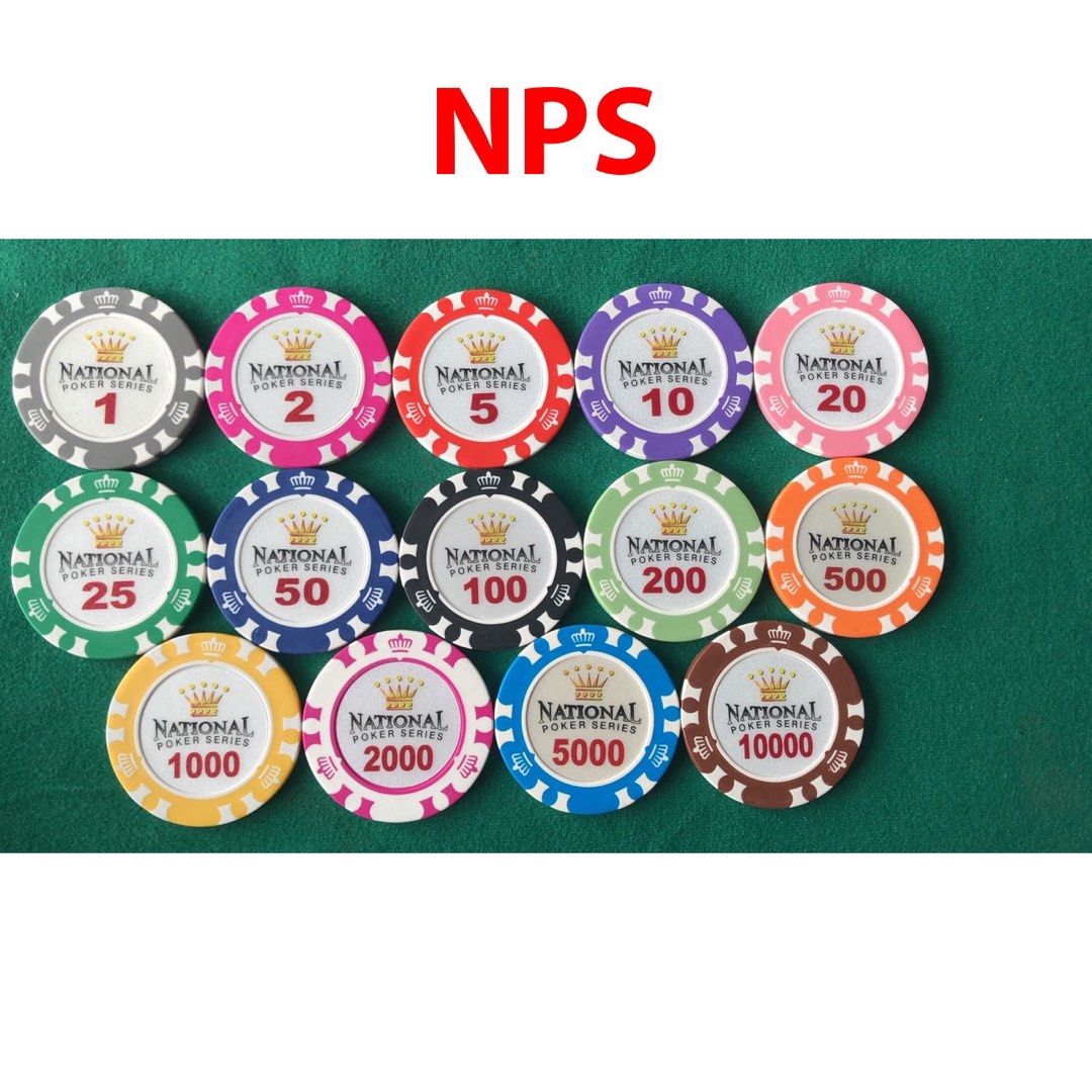 [CNY CLEARANCE] Clay poker chip sets, Hobbies & Toys, Toys & Games on