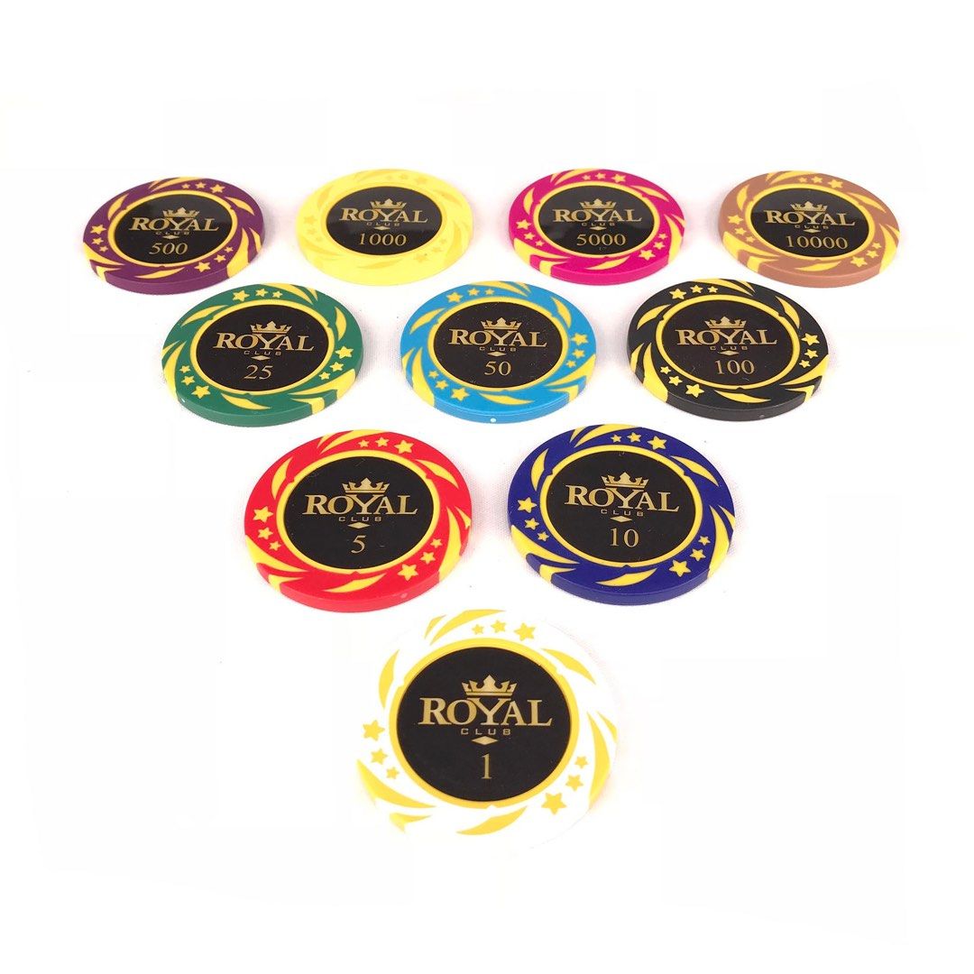 [CNY CLEARANCE] Clay poker chip sets, Hobbies & Toys, Toys & Games on