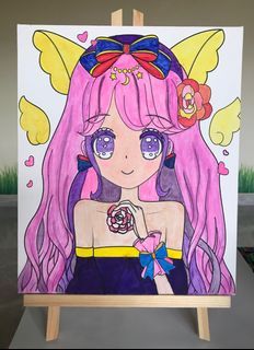 Color painting with Stand for sale
