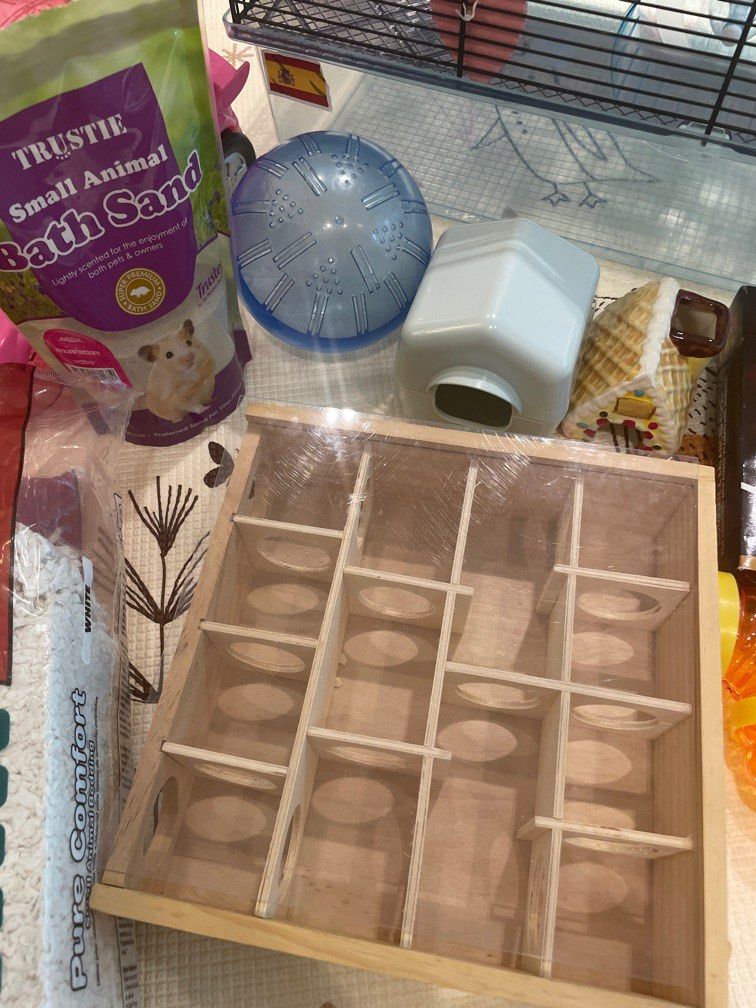 Curated visual reference: Complete Hamster Cage Kit With Accessories Reference: 2 Hamster Cages And Complete Set Pet Supplies Homes Other