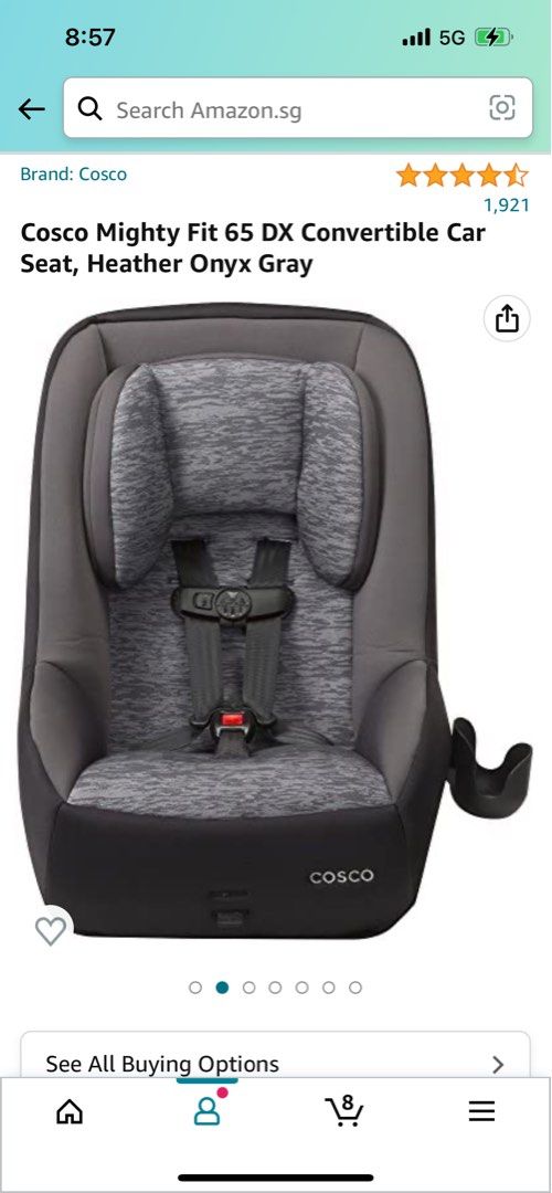Mighty fit 65 shop convertible car seat