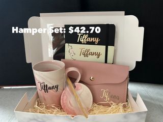 Customised Gift Valentine's Day Hamper Set giftbox premium Marble Giftset office colleagues farewell boss supervisor last day wedding favor bridesmaid anniversary day birthday present mentor teacher get well soon corporate personalised appreciation gift