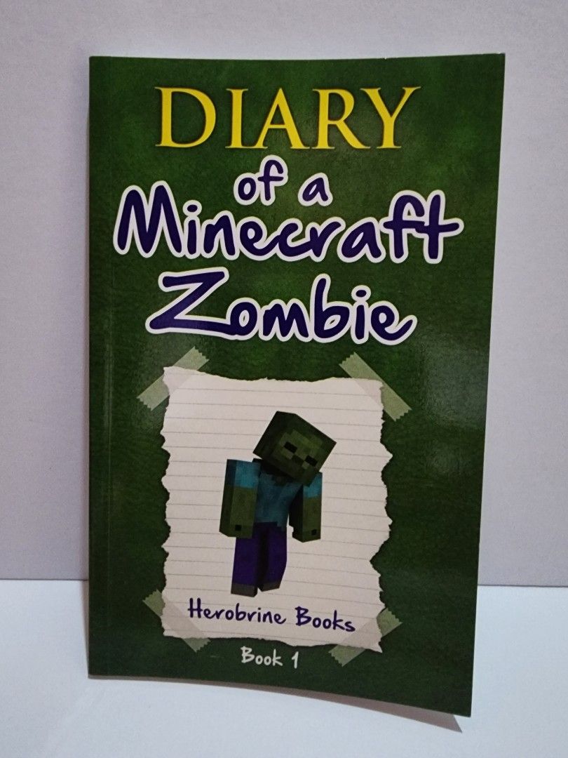 Diary of a Minecraft Zombie - Book 1, Hobbies & Toys, Books & Magazines ...