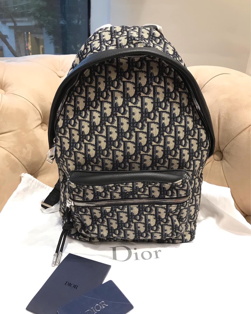 Dior Backpack, Luxury, Bags & Wallets on Carousell