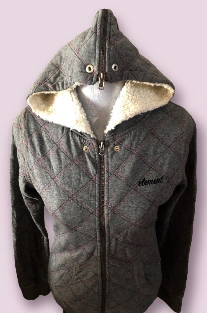 Element full zip hoodie thumb hole Jacket Authentic Women s