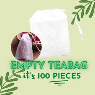 Empty Teabag 100 PCS |  Teh Celup