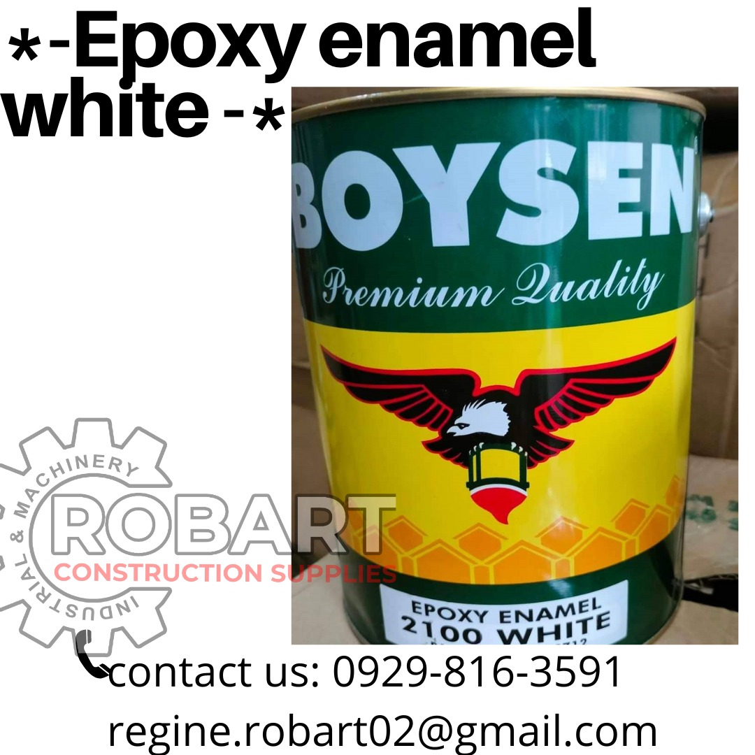 *Epoxy enamel white *, Commercial & Industrial, Construction Tools