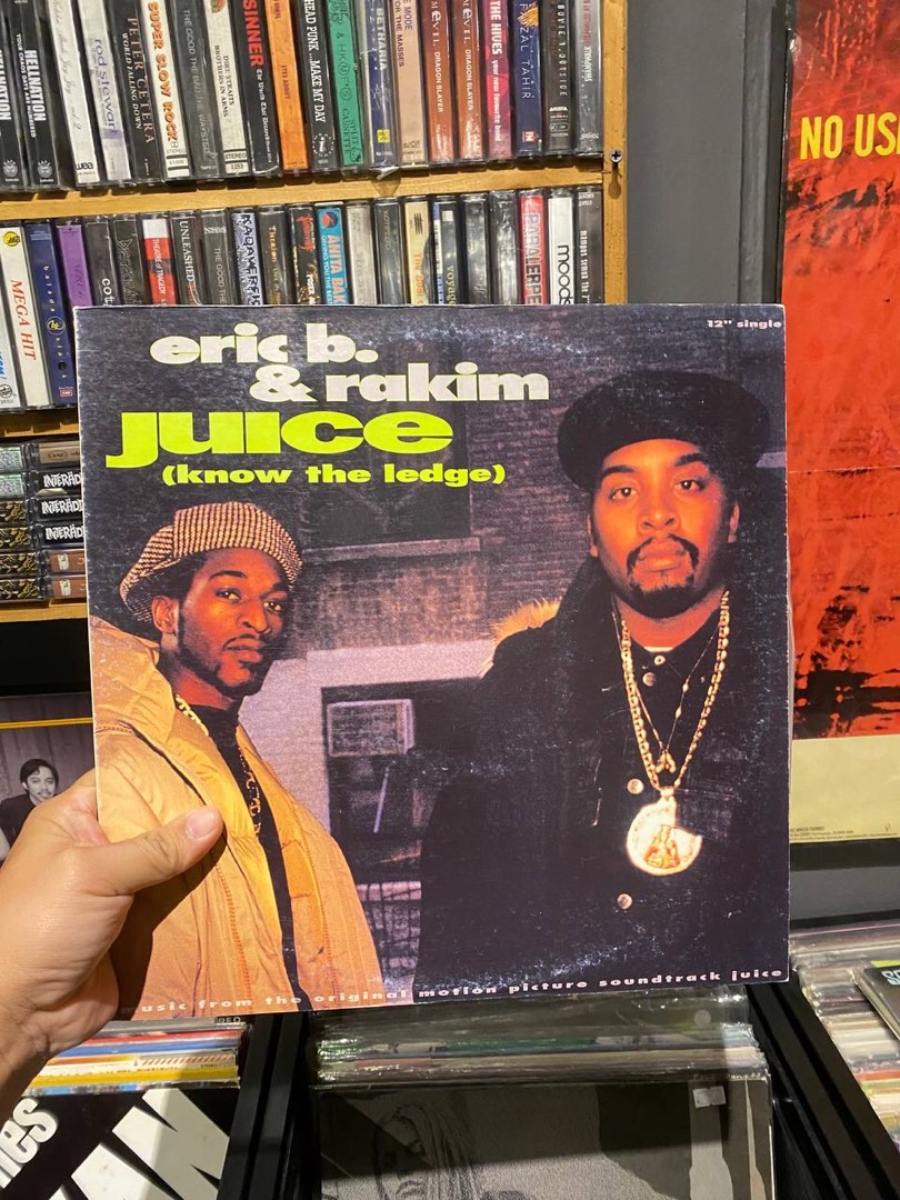 Eric B. & Rakim Juice (Know The Ledge) Vinyl Piring Hitam, Hobbies