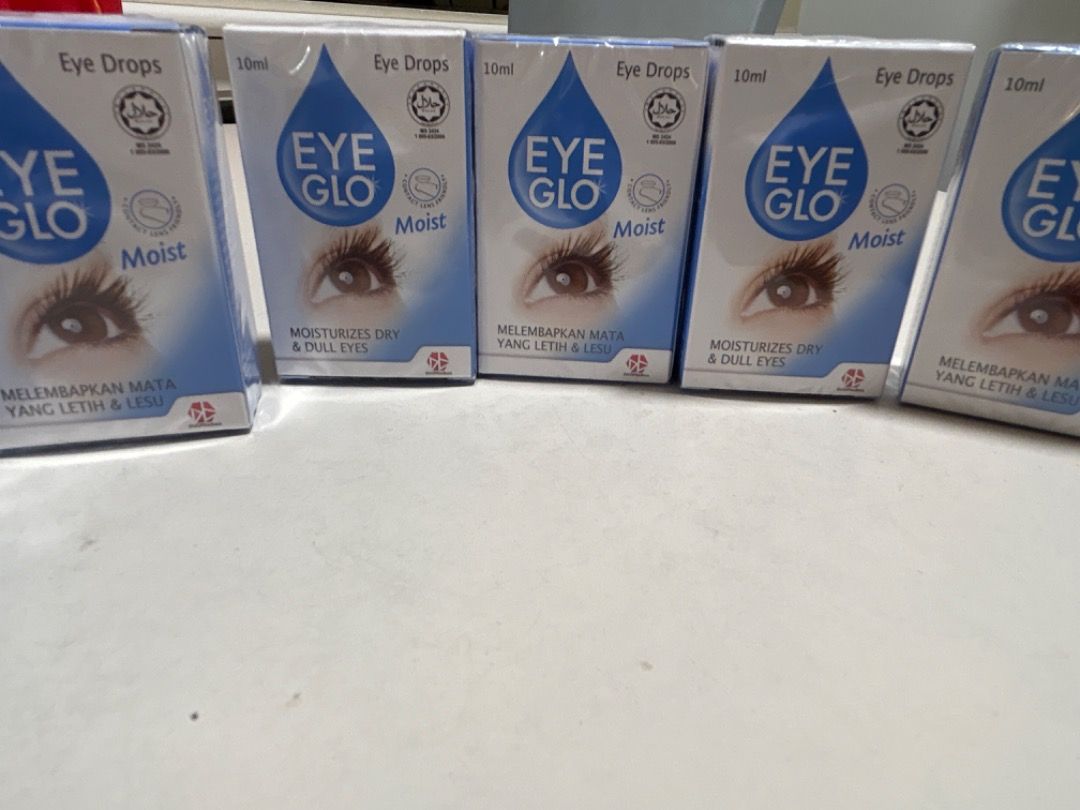 Eye glo eye drops, Beauty & Personal Care, Vision Care on Carousell