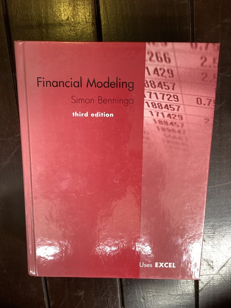 Financial Modeling by Simon Benninga, Hobbies & Toys, Books & Magazines