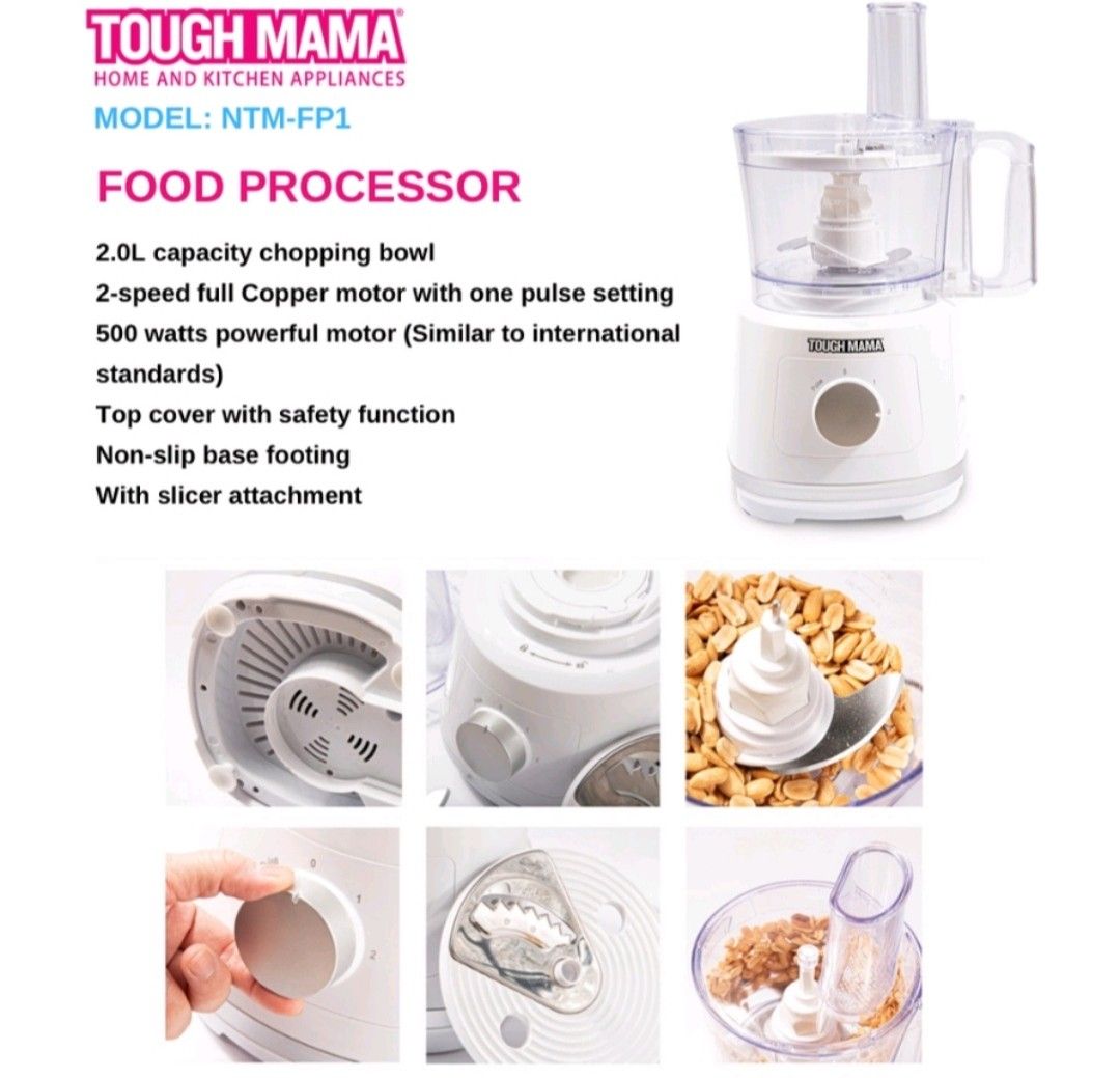 FOOD PROCESSOR NTMFP1, TV & Home Appliances, Kitchen Appliances, Other