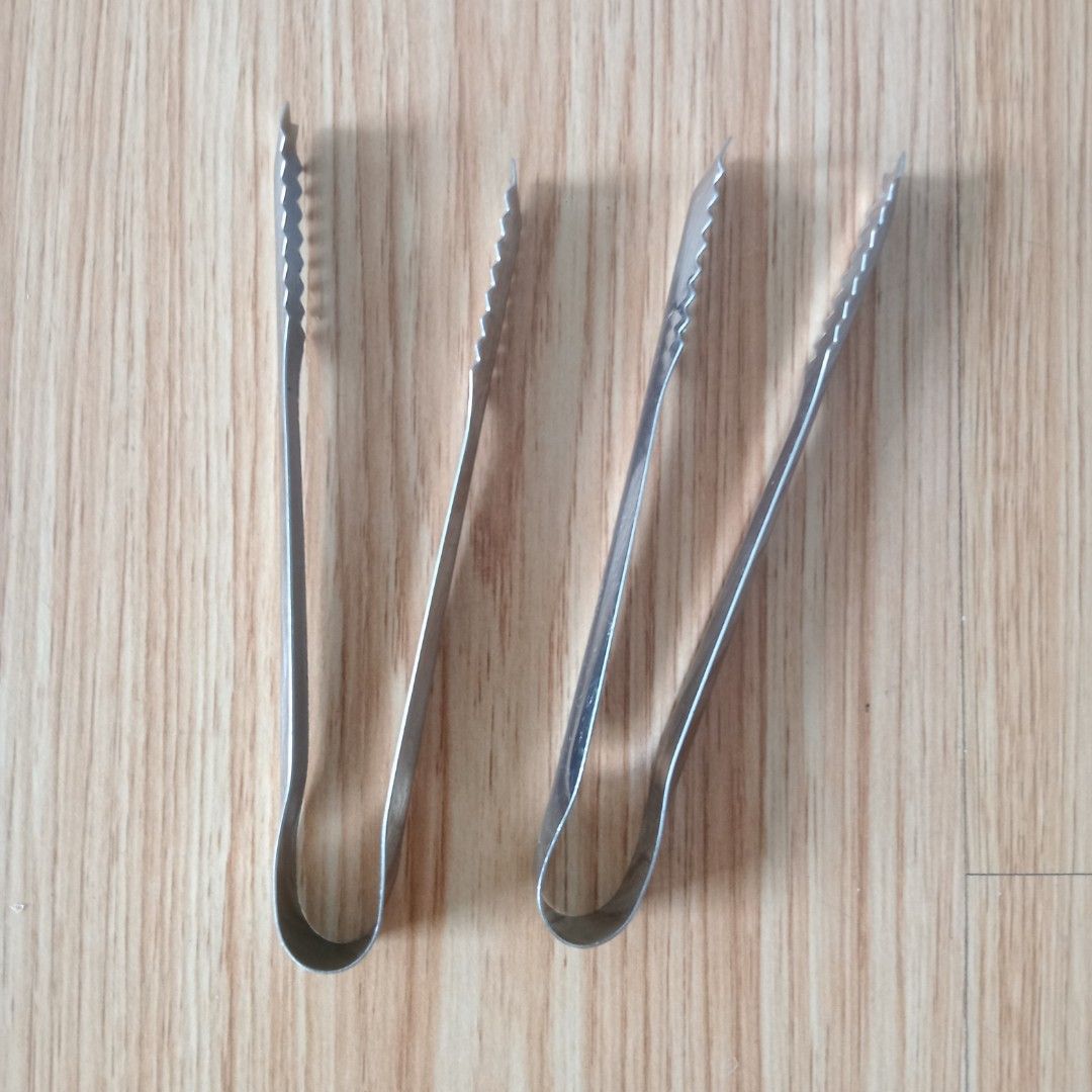 Food Tong / Ice Tong (SET), Furniture & Home Living, Kitchenware