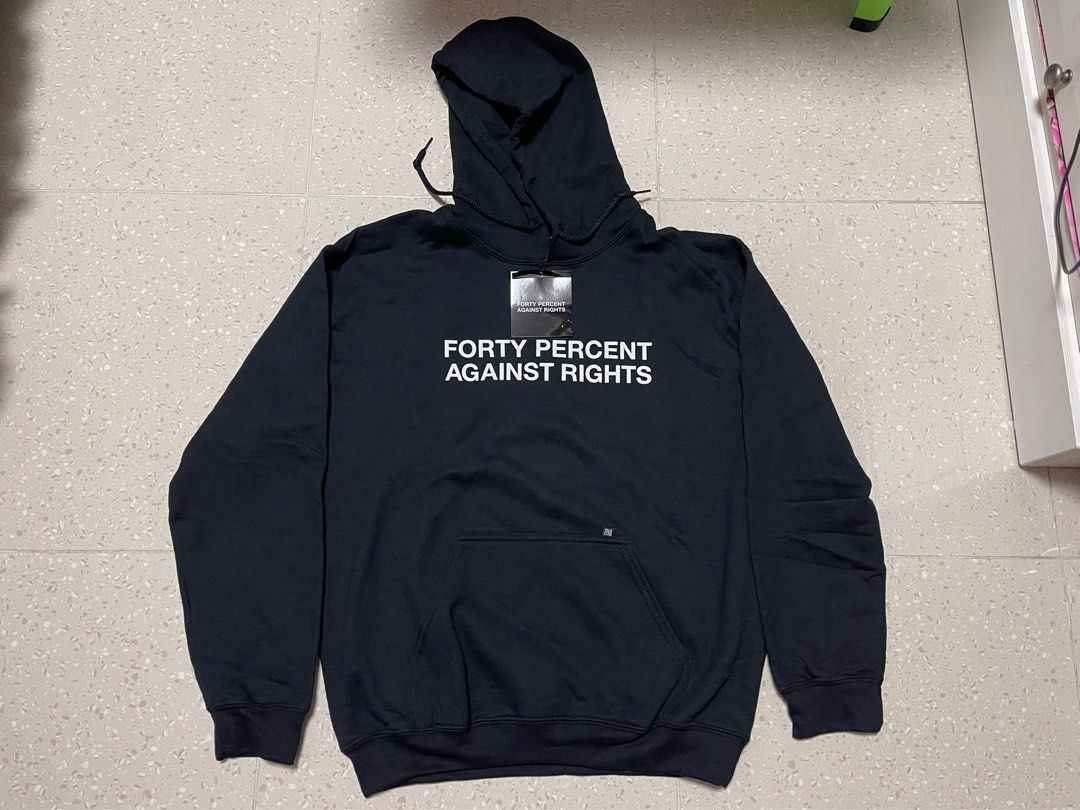Forty Percent Against Rights FPAR Hoodie M, 男裝, 上身及套裝, 衛衣