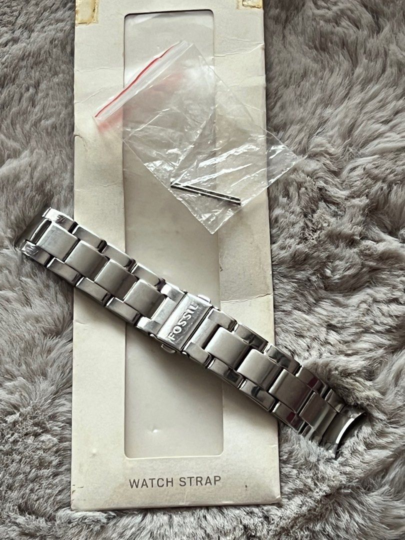 Fossil online steel strap