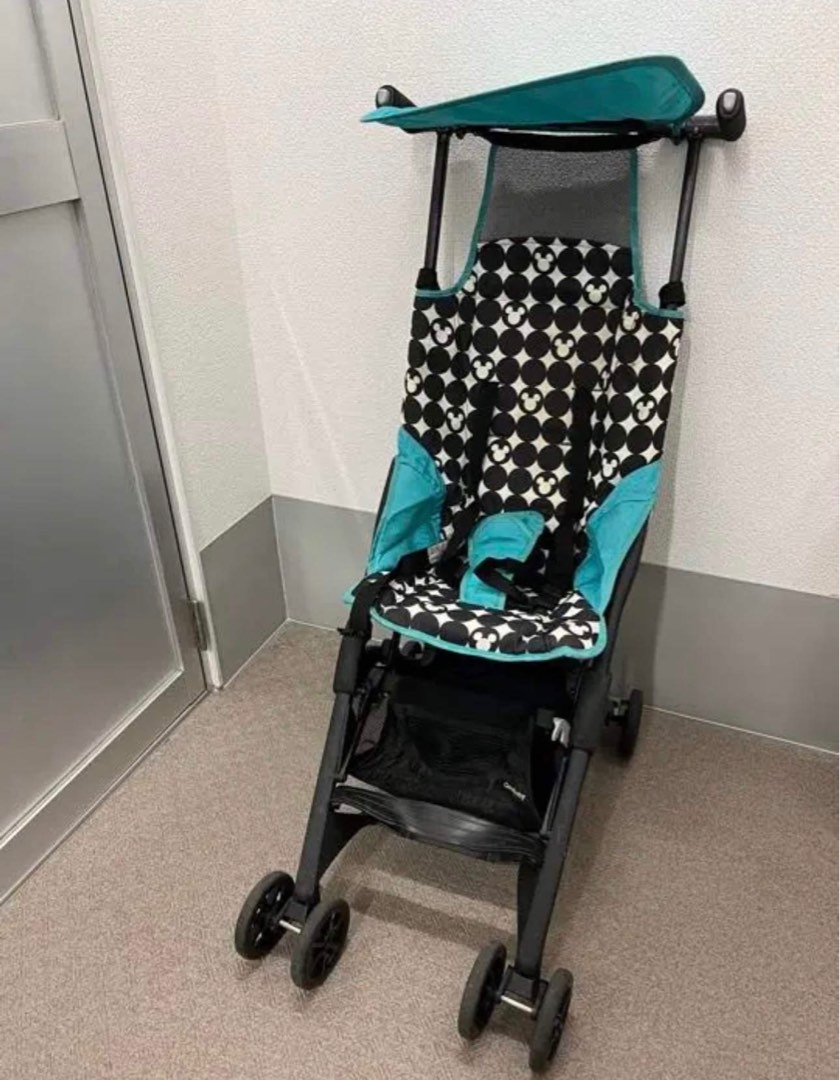 GB Pockit Folding stroller Disney Belle Maison Emerald Green, Babies
